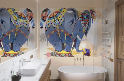 იყიდება ახალი აშენებული 5 ოთახიანი ბინა მთაწმინდაზე